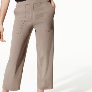 Aritzia Babaton Akil Culotte Pants in Modern Taupe